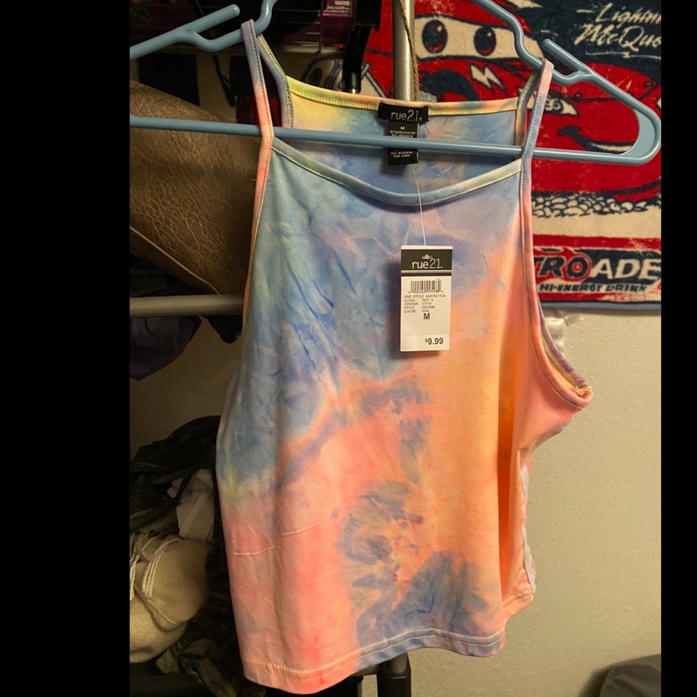 Tie dye crop top